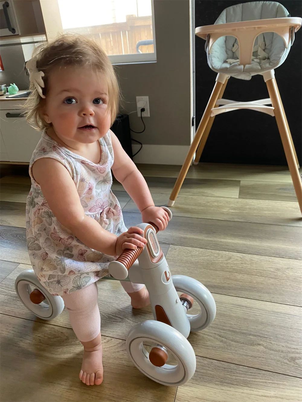 Ubravoo Baby Slide Balance Bike for 12-24 Months Toys
