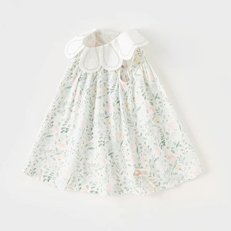 Dave Bella Flower Party Dress for Girls Sweet Sleeveless