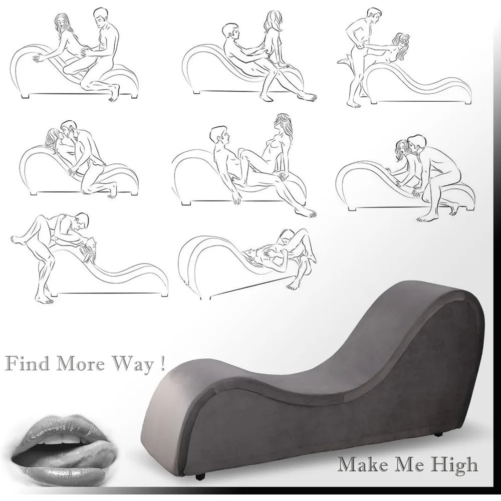 Yoga Chaise Lounge Chair - Ergonomic Design for Adults