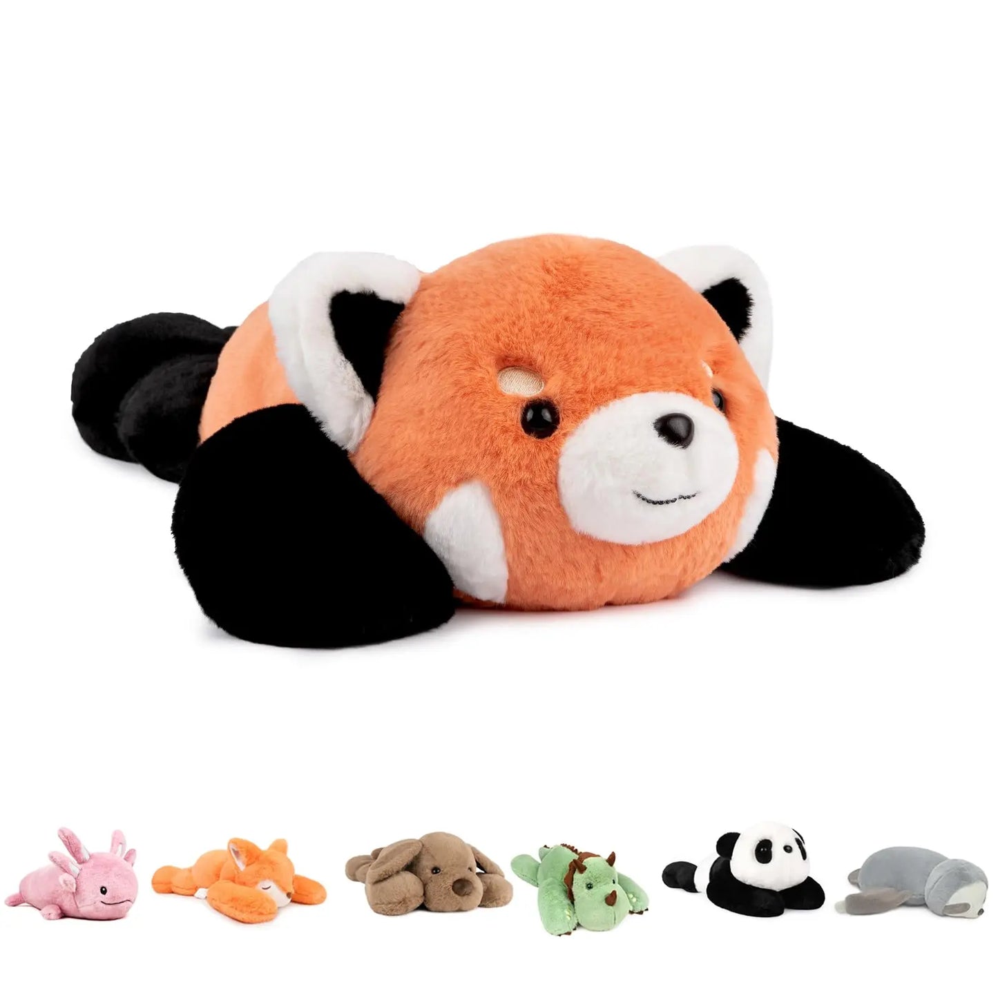 Niuniu Daddy 20" Weighted Stuffed Animals for Adults Kids Large Plush Toy Pillow with Soft Fur & Body for Gift Birthday Holidays