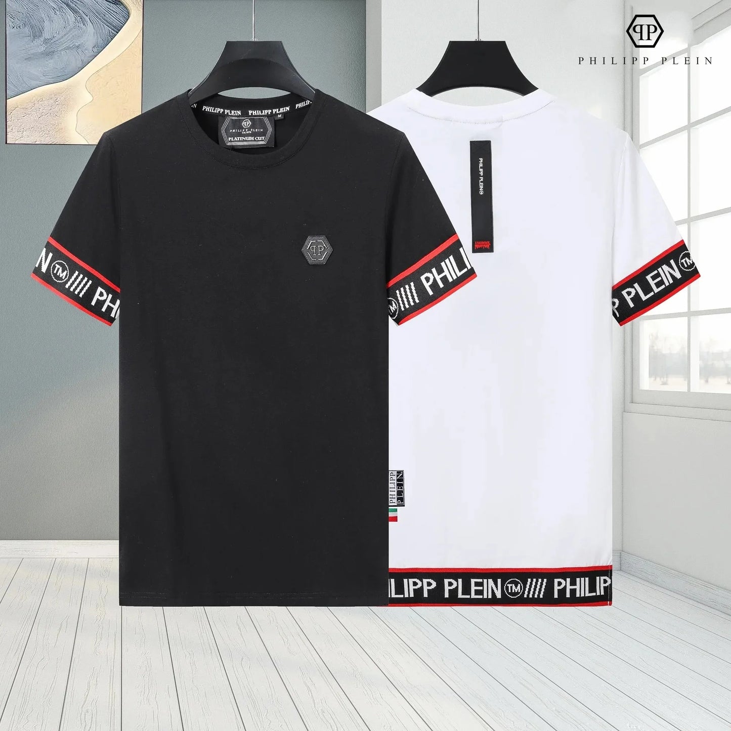 2025  Classic Retro Fashion Men's and Women's Crewneck T-shirts