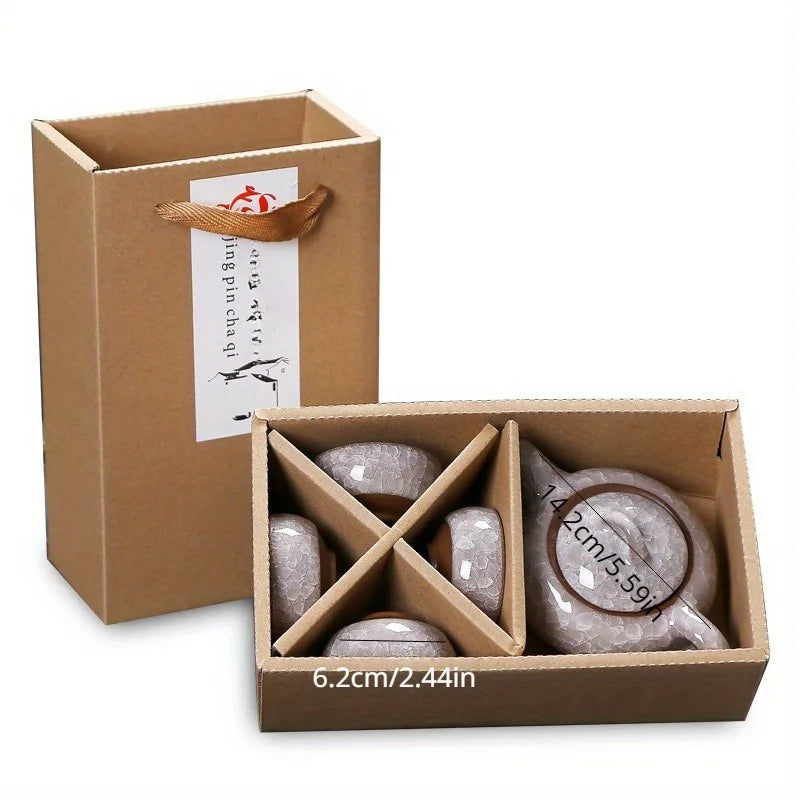 Travel-Friendly Chinese Kung Fu Tea Set