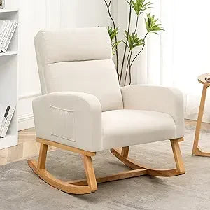 Rocking Chair Nursery, Sherpa Nursing Rocking Armchair