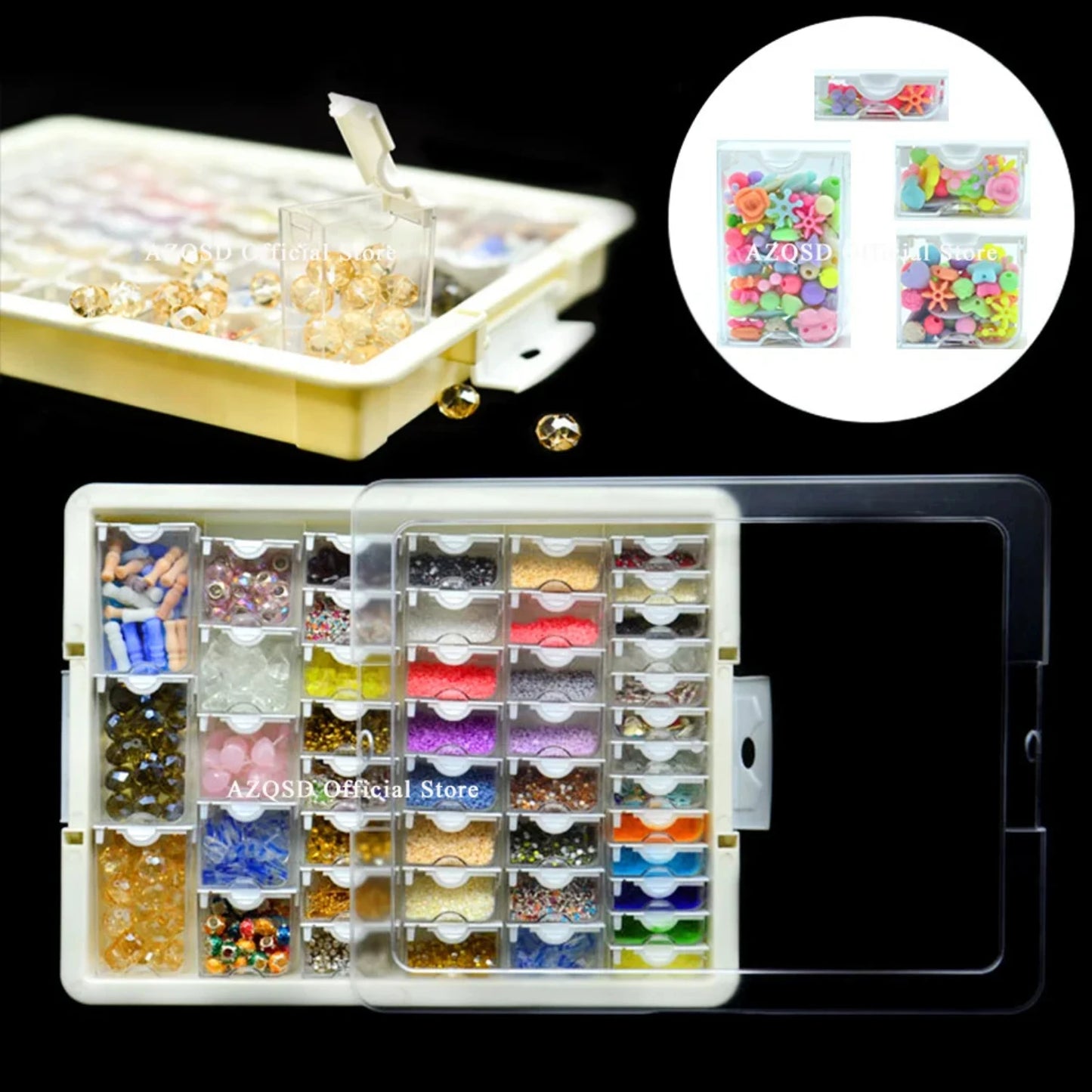 Drill Containers for Diamond Painting Mosaic Tool Accessories