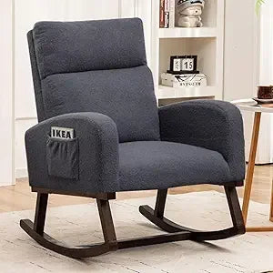 Rocking Chair Nursery, Sherpa Nursing Rocking Armchair