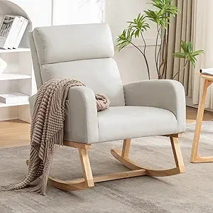 Rocking Chair Nursery, Sherpa Nursing Rocking Armchair