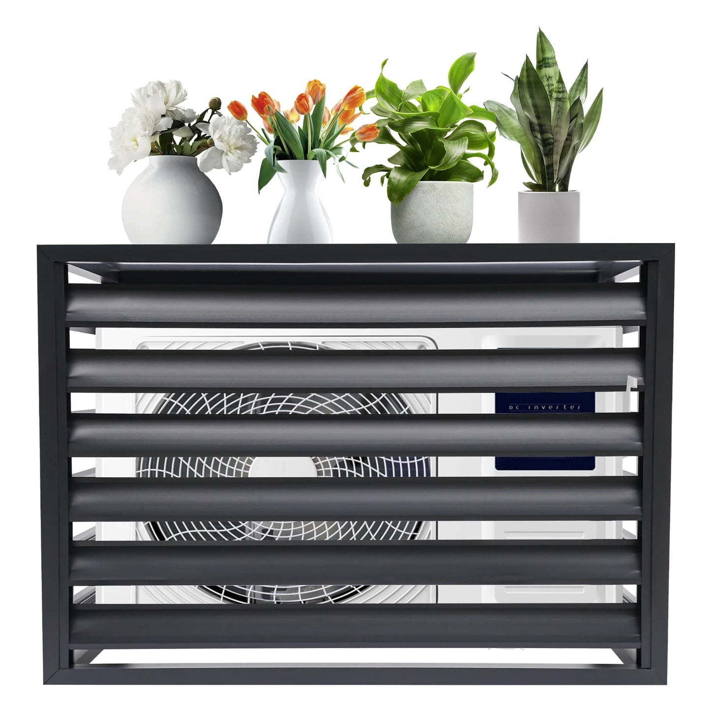 Zinc steel air conditioning unit cover