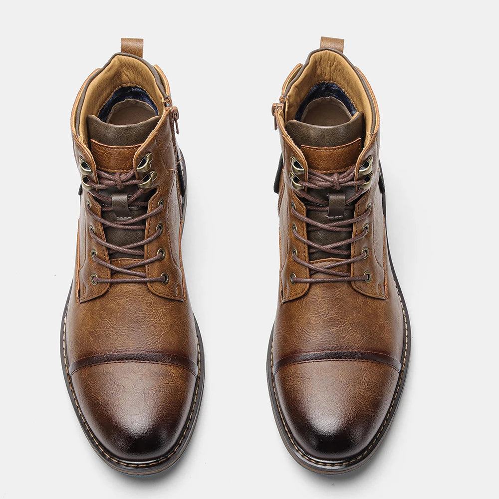 2025 Fashion Comfortable Spring Leather Boots