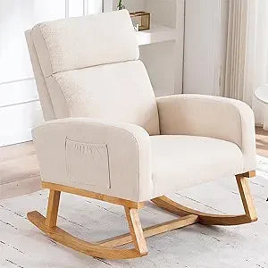 Rocking Chair Nursery, Sherpa Nursing Rocking Armchair
