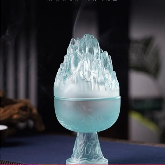 Glass Burner Household Burners Antique Plate Incense Burner