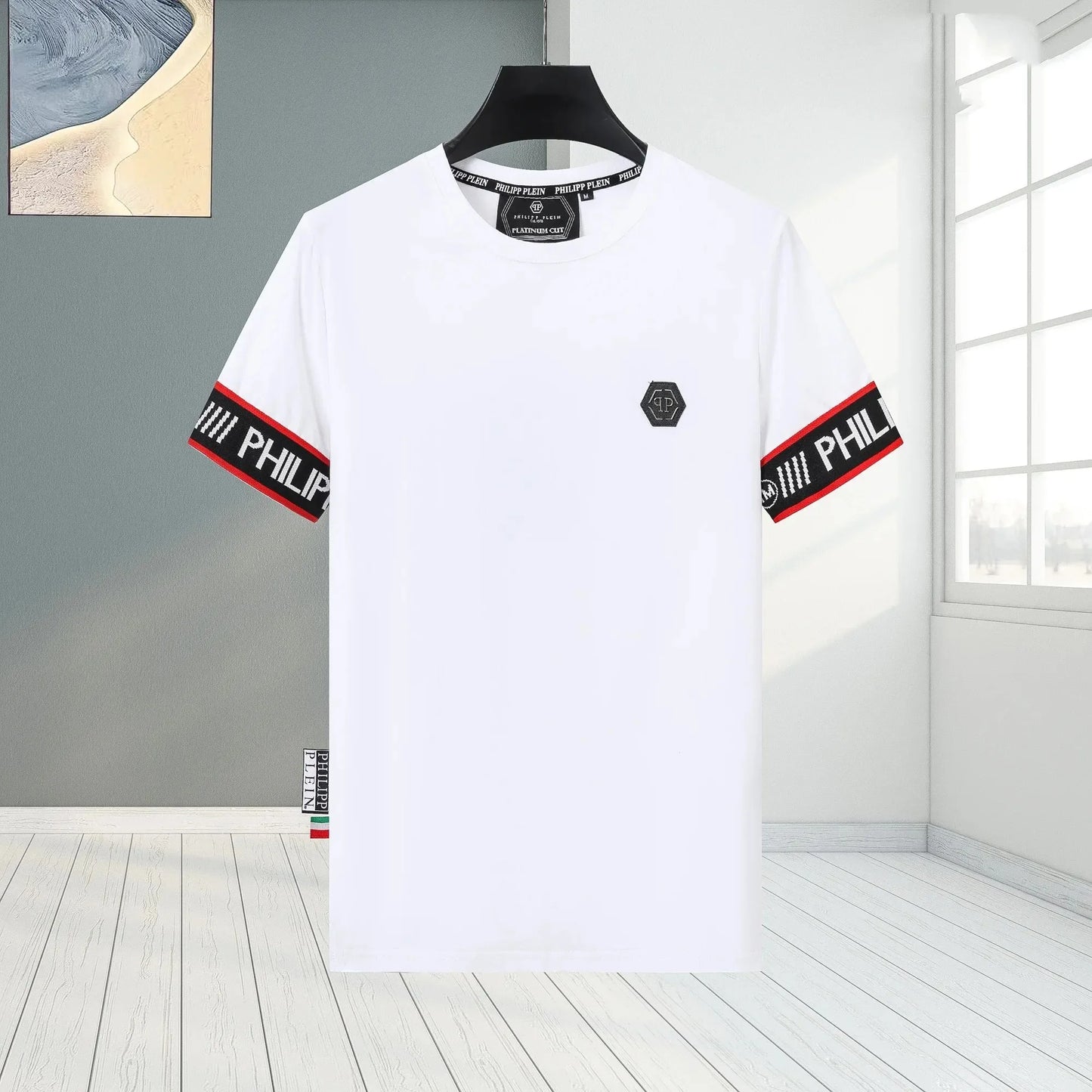 2025  Classic Retro Fashion Men's and Women's Crewneck T-shirts
