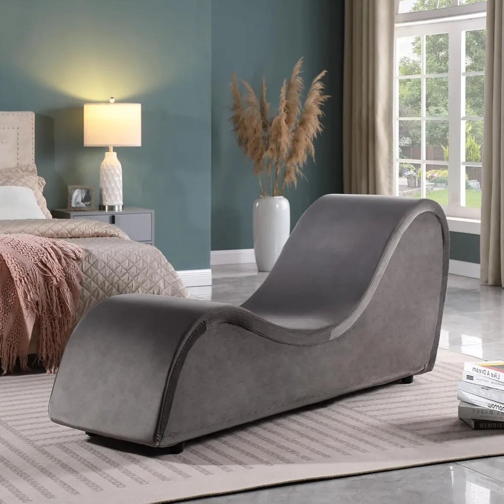 Yoga Chaise Lounge Chair - Ergonomic Design for Adults