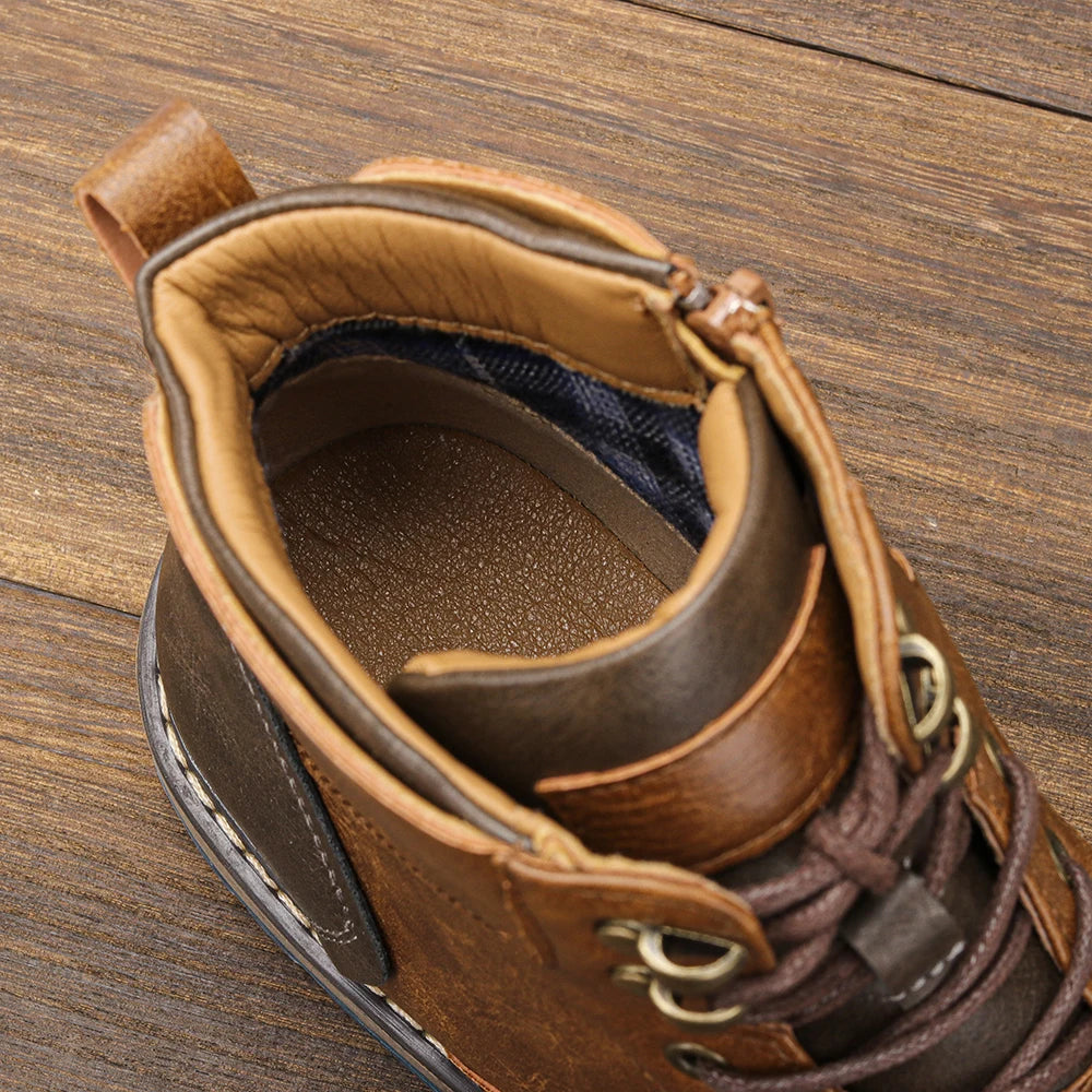 2025 Fashion Comfortable Spring Leather Boots