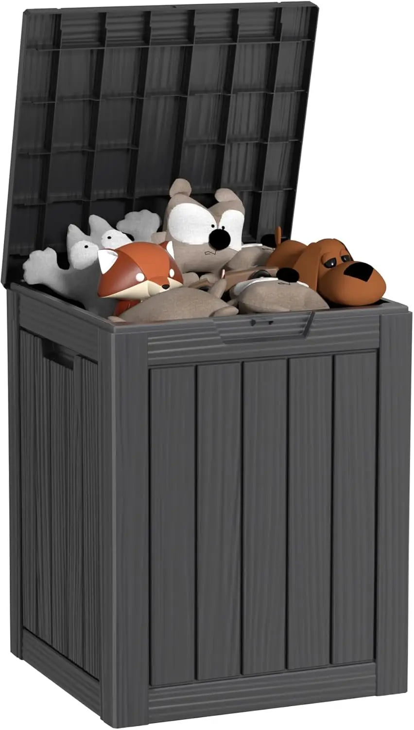 100 Gallon Large Deck Box, Outdoor Storage Box
