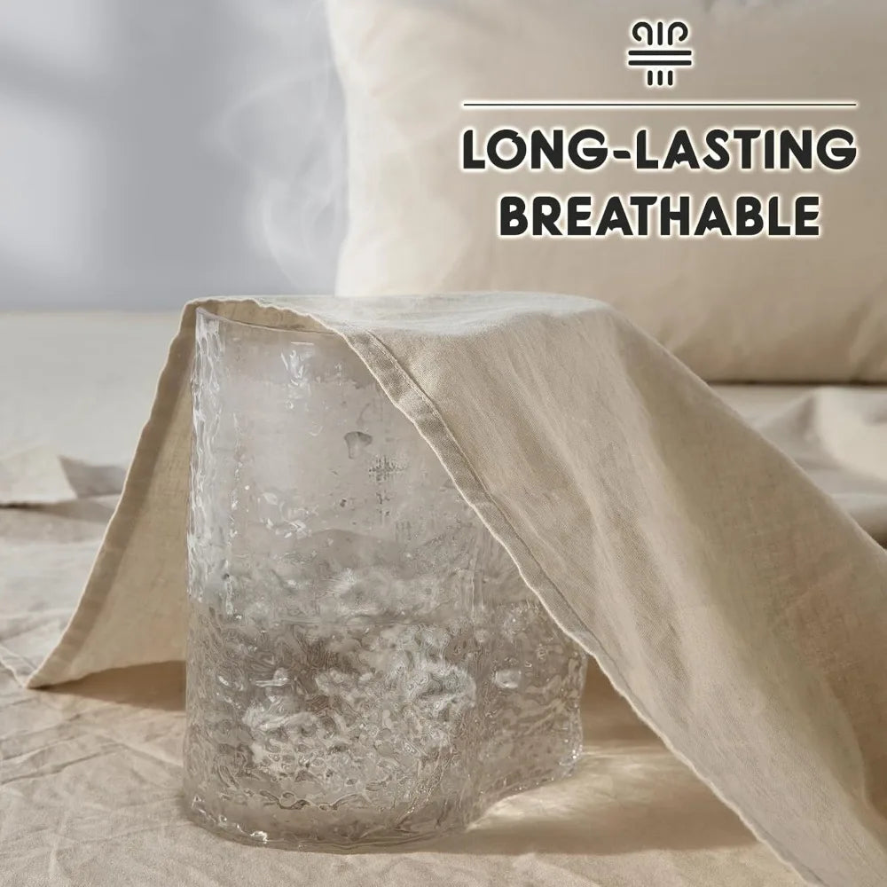 100% French Pure Linen Sheets