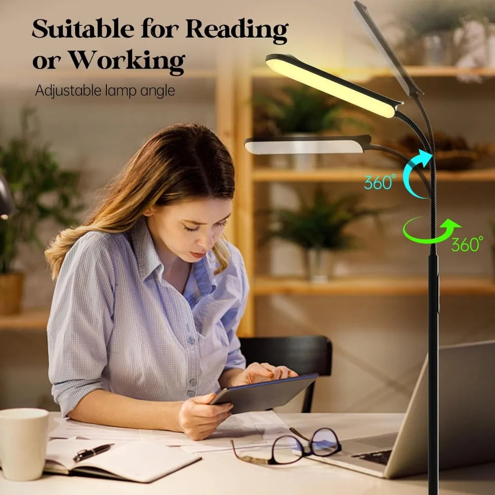 LED Floor Lamp, 18W Super Bright Floor Lamp