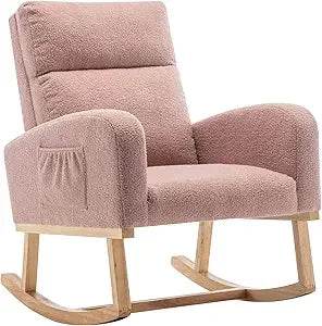 Rocking Chair Nursery, Sherpa Nursing Rocking Armchair