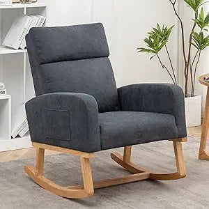 Rocking Chair Nursery, Sherpa Nursing Rocking Armchair