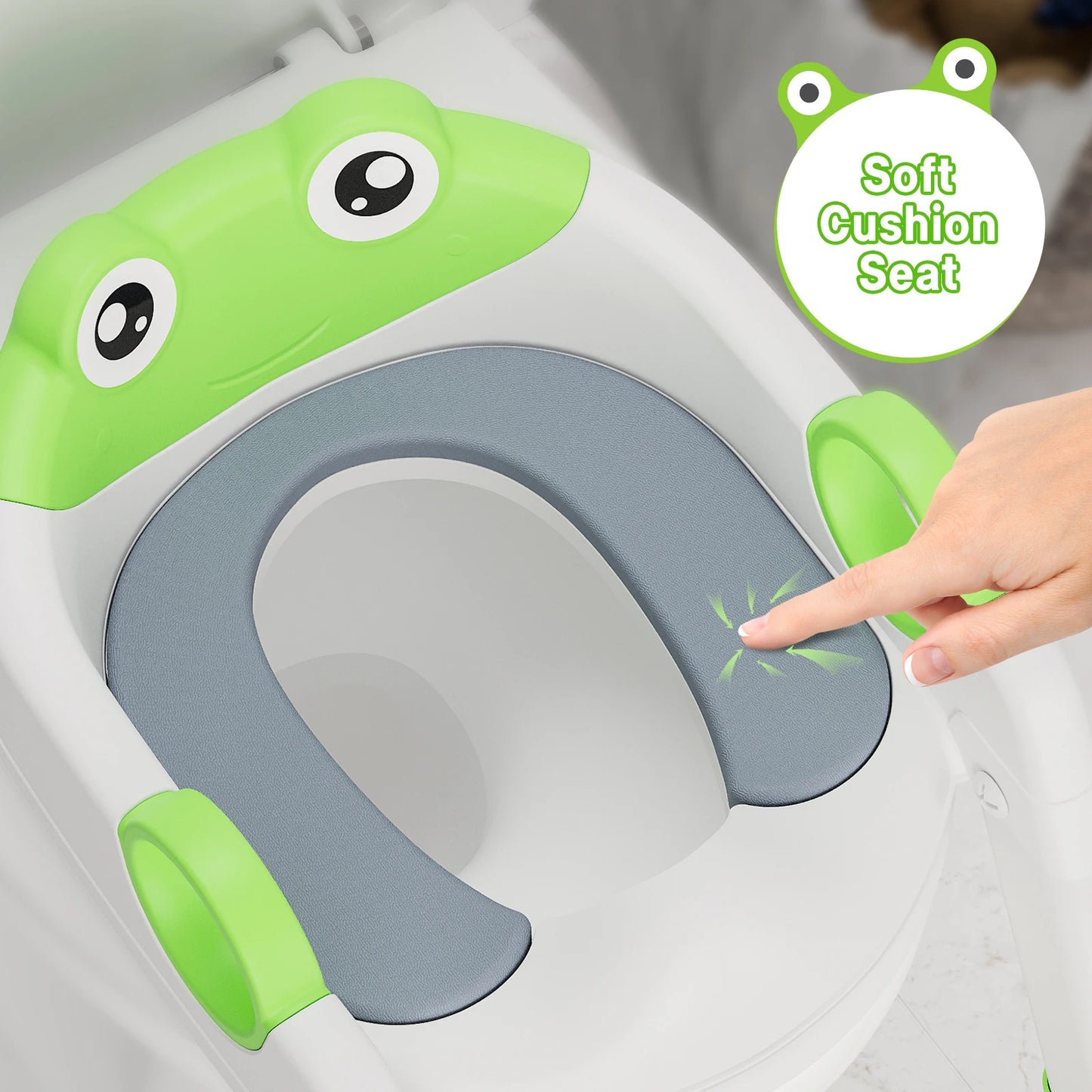 Children's Toilet Seat Stairway Baby Boys and Girls Step Stool
