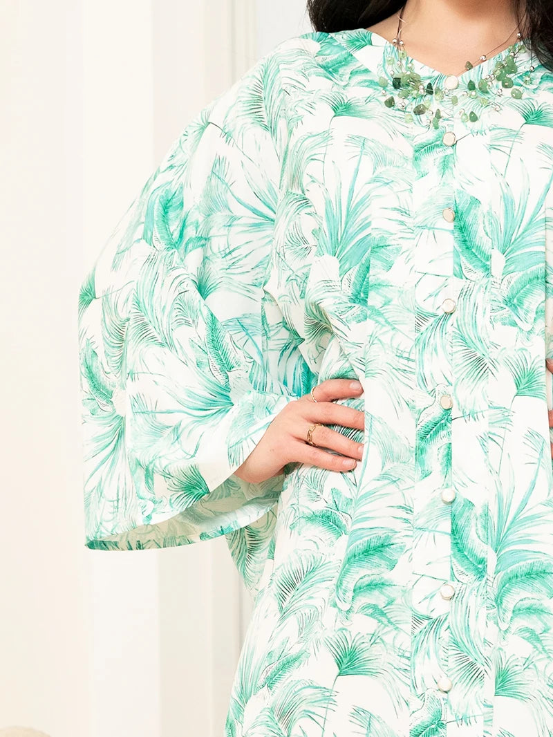 2025 Spring/Summer Collection Boho Riche V-Neck Dress