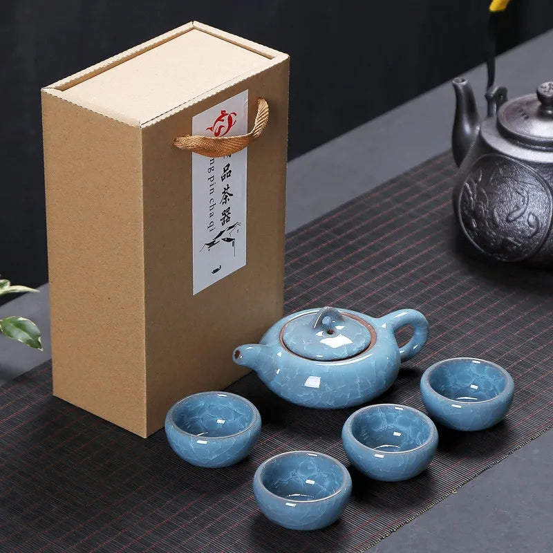 Travel-Friendly Chinese Kung Fu Tea Set