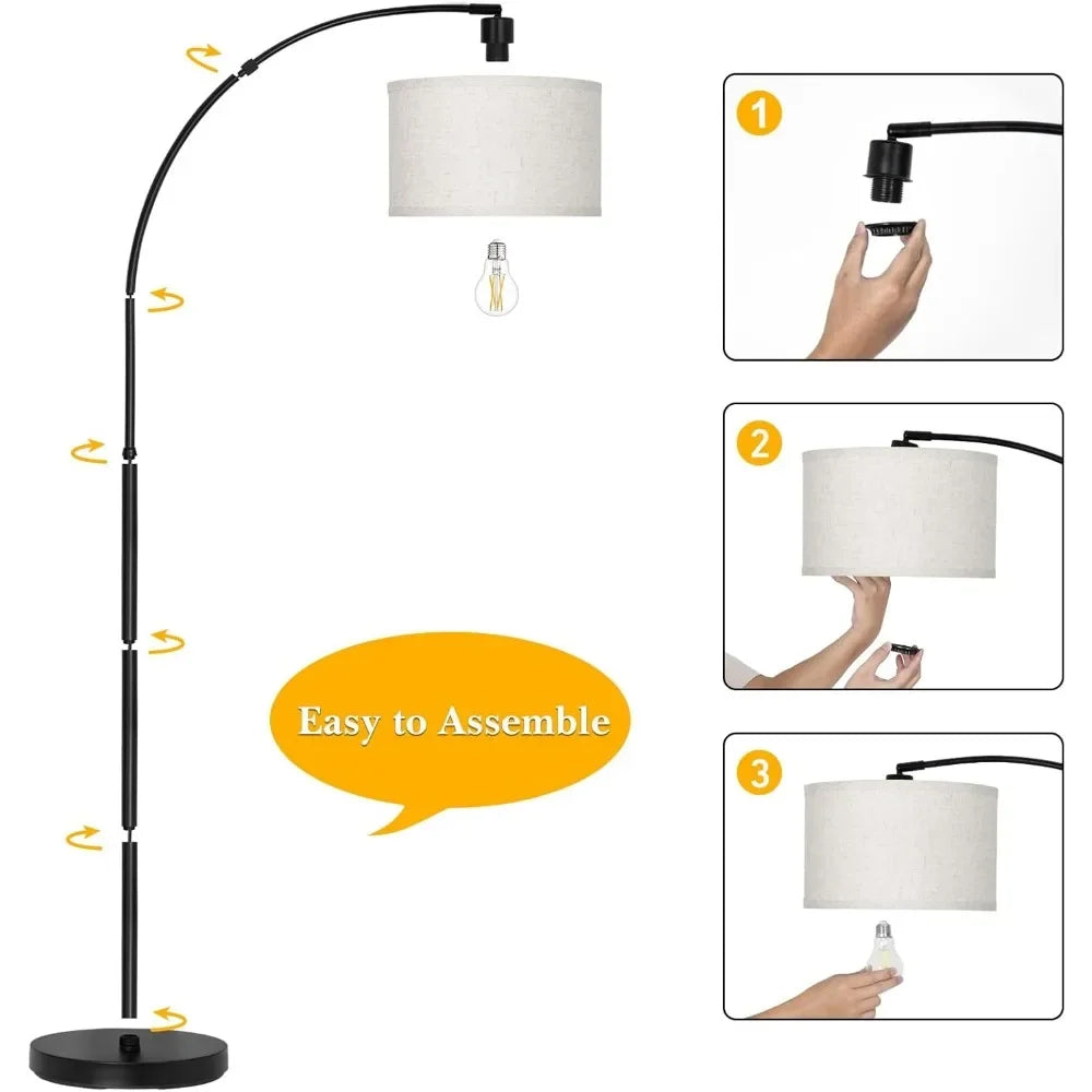 Living Room Floor Lamp, Modern Standing Lamp