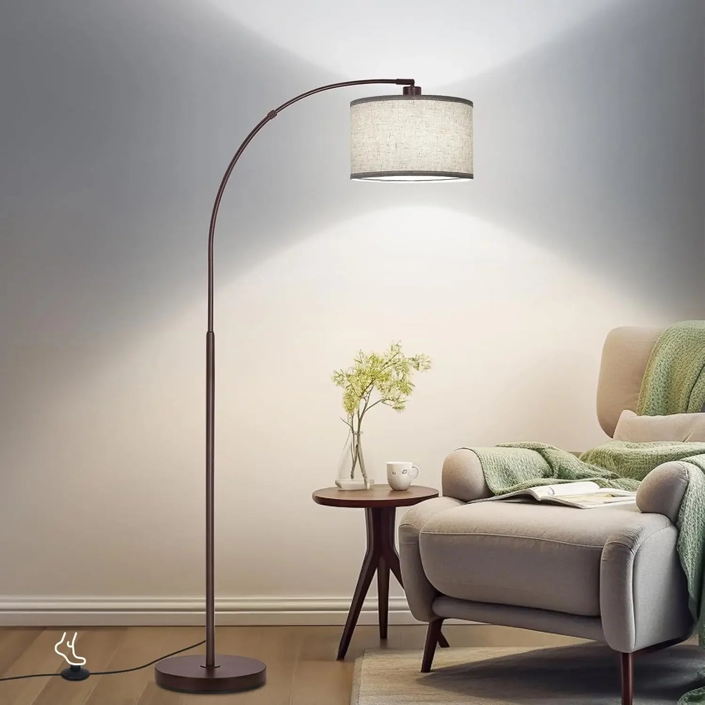 Living Room Floor Lamp, Modern Standing Lamp