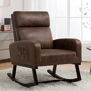 Rocking Chair Nursery, Sherpa Nursing Rocking Armchair