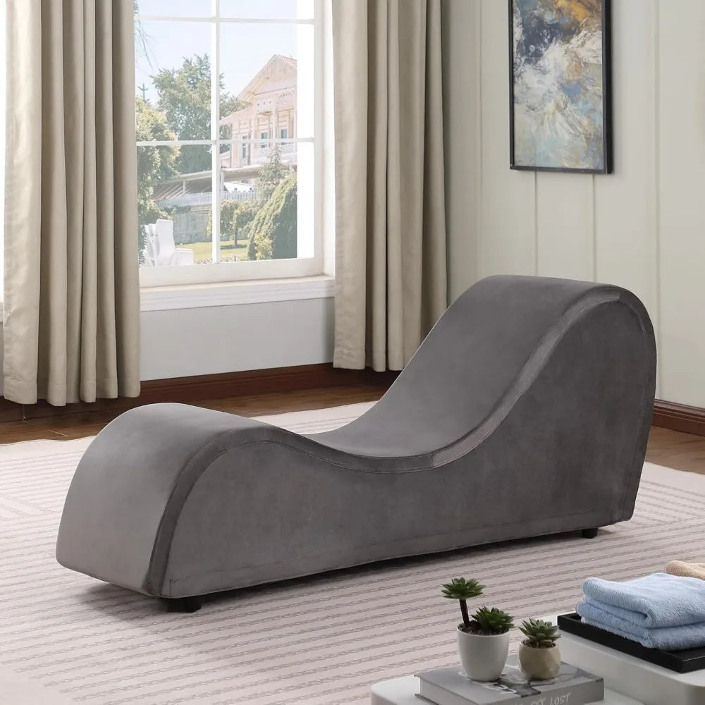 Yoga Chaise Lounge Chair - Ergonomic Design for Adults