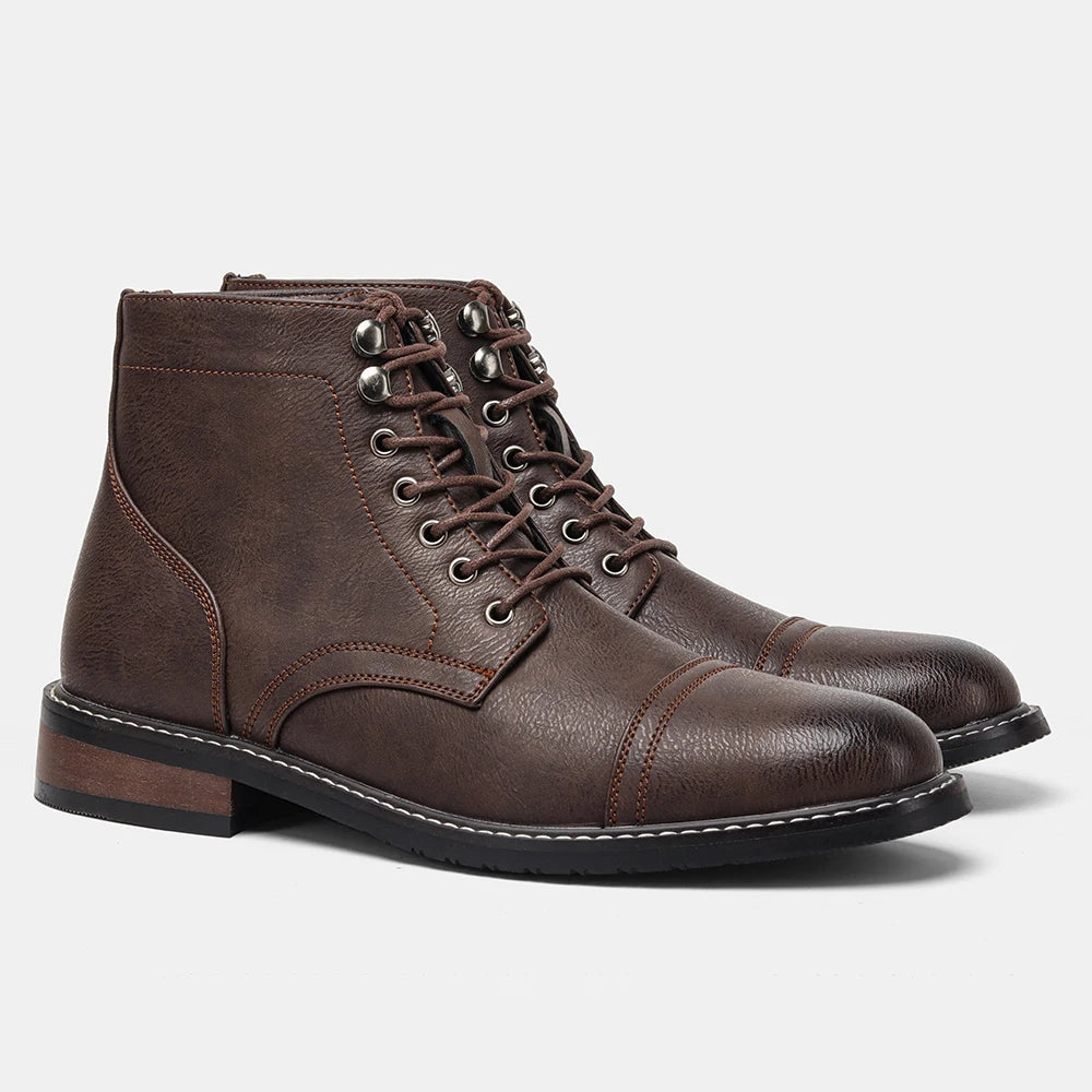 2025 Fashion Comfortable Spring Leather Boots