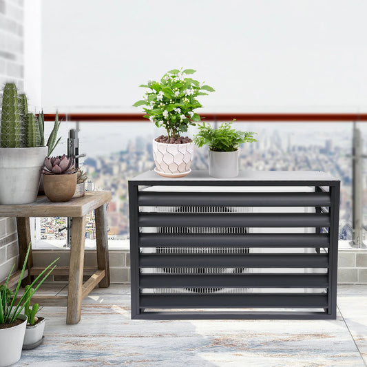 Zinc steel air conditioning unit cover