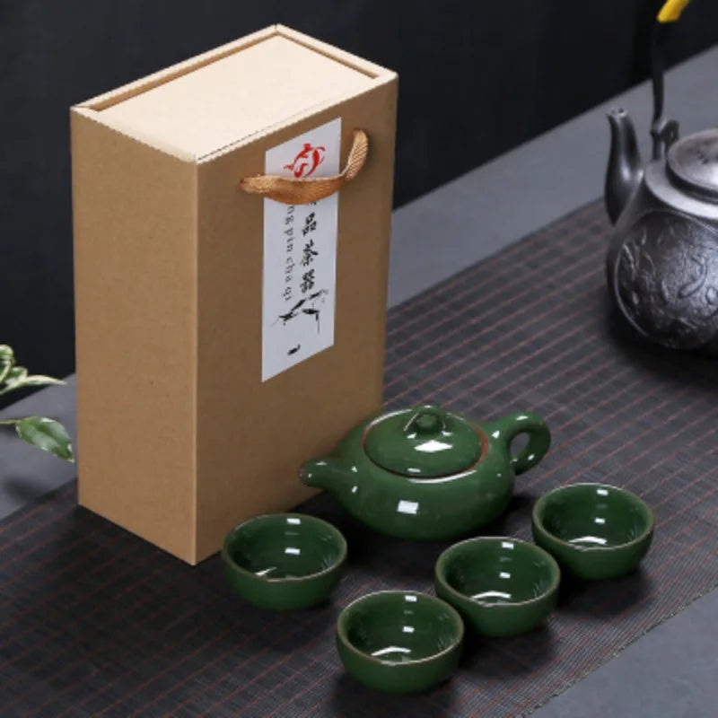Travel-Friendly Chinese Kung Fu Tea Set