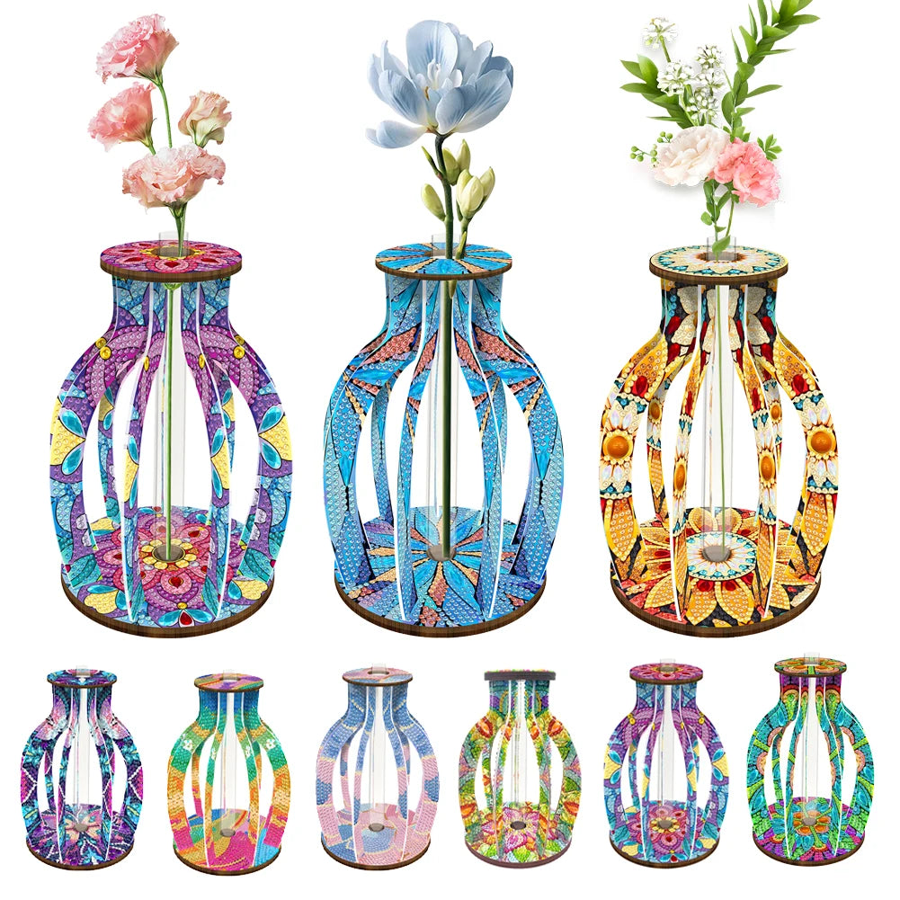 Diamond Painting Flower Vase 5D DIY