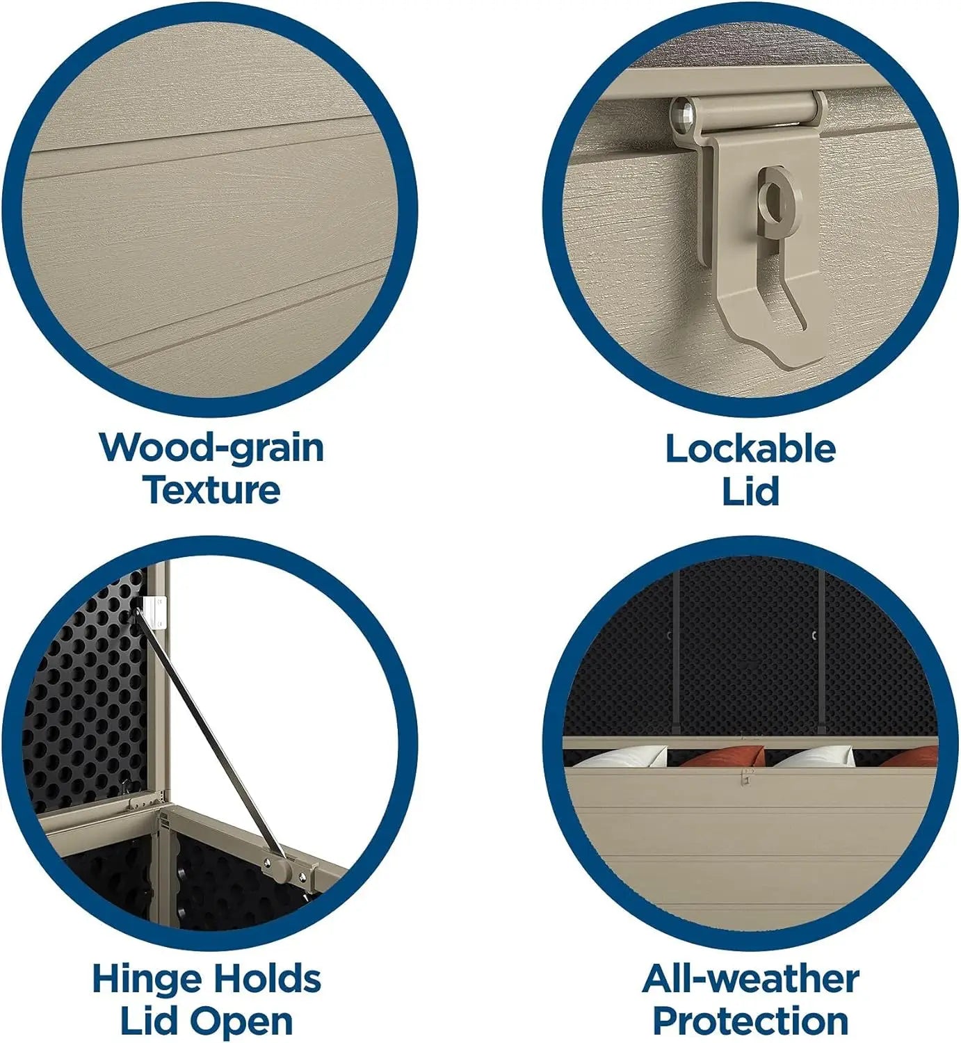 Outdoor Living 180 Gallon Patio Storage Box