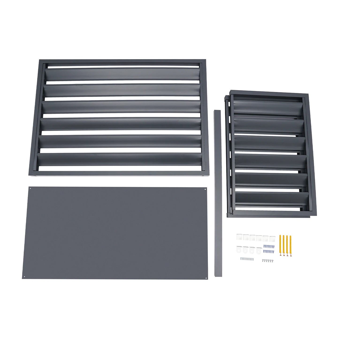 Zinc steel air conditioning unit cover